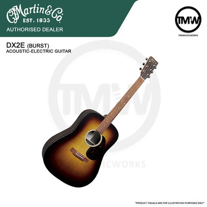 Martin D-X2E Acoustic-Electric Guitar