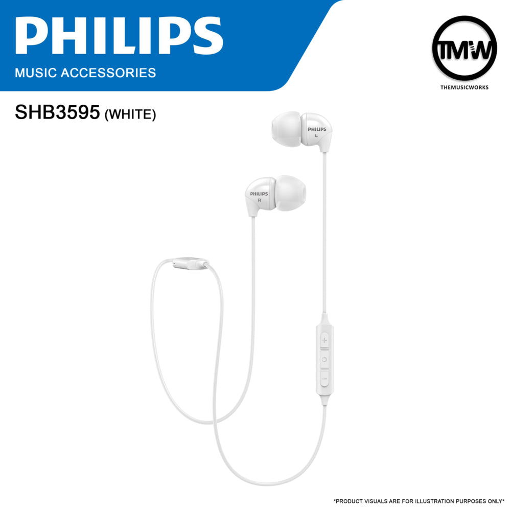 Philips SHB3595 Bluetooth Headphones