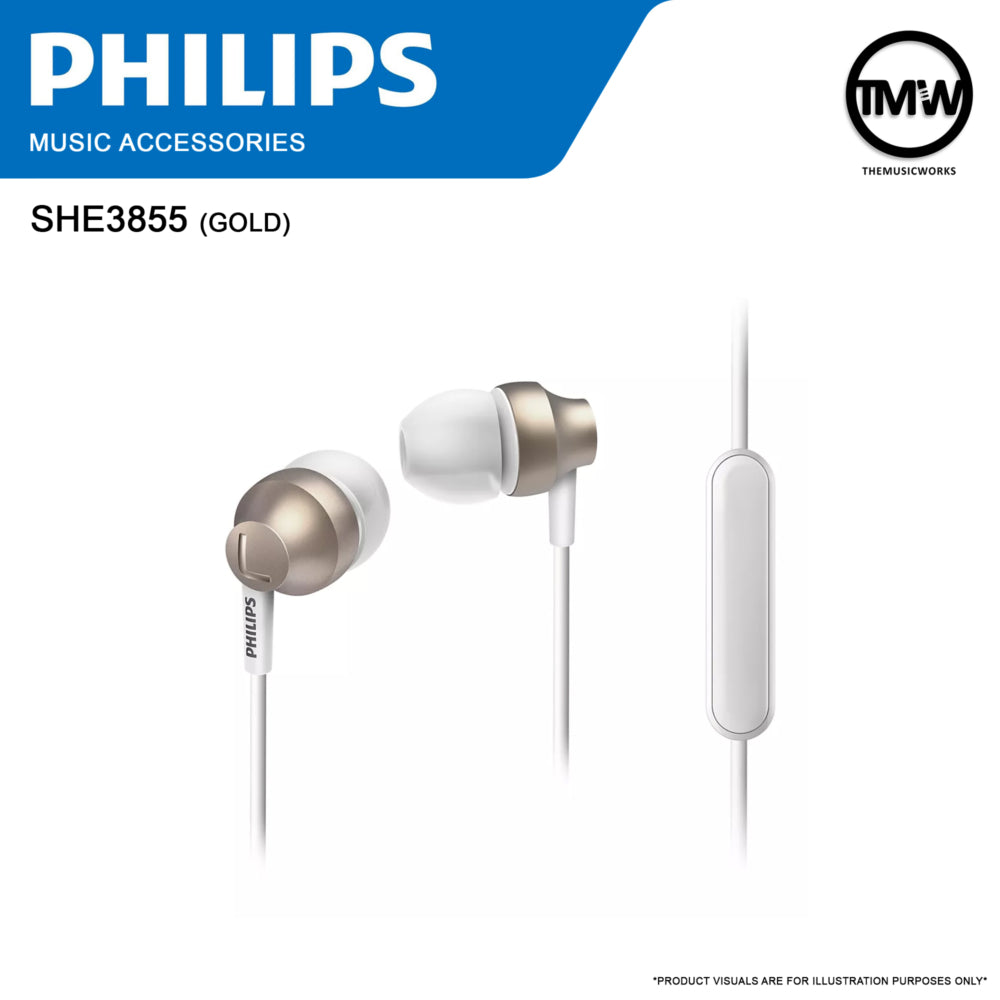 Philips SHE3855 In-Ear Headphones
