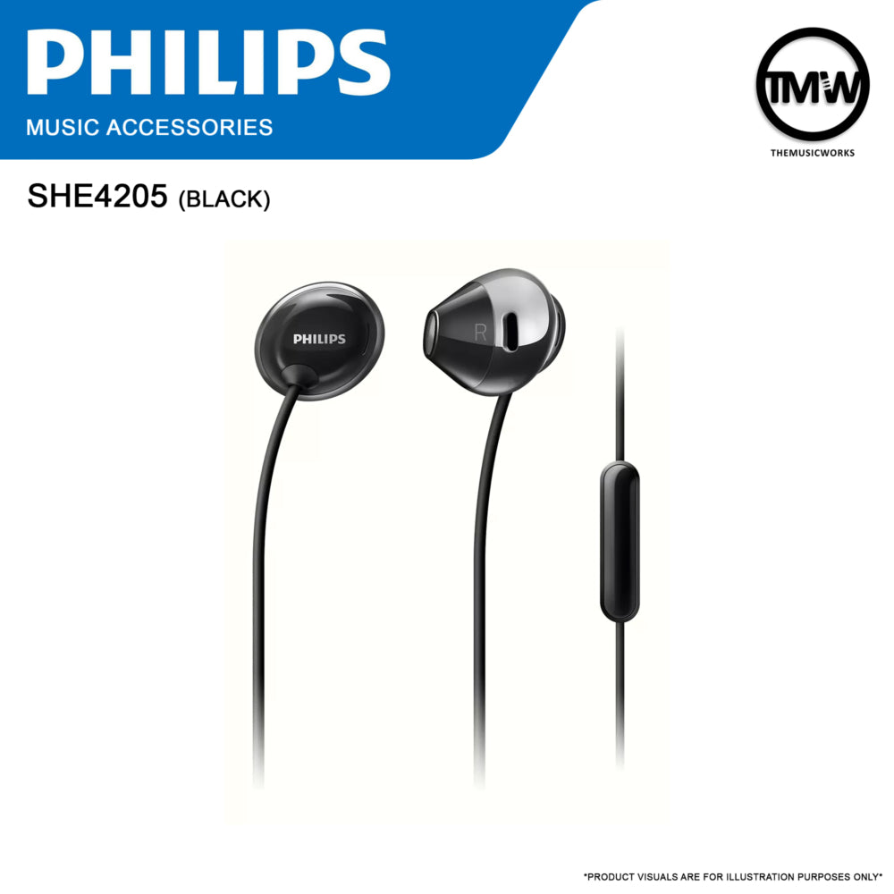 Philips SHE4205 In-Ear Headphones