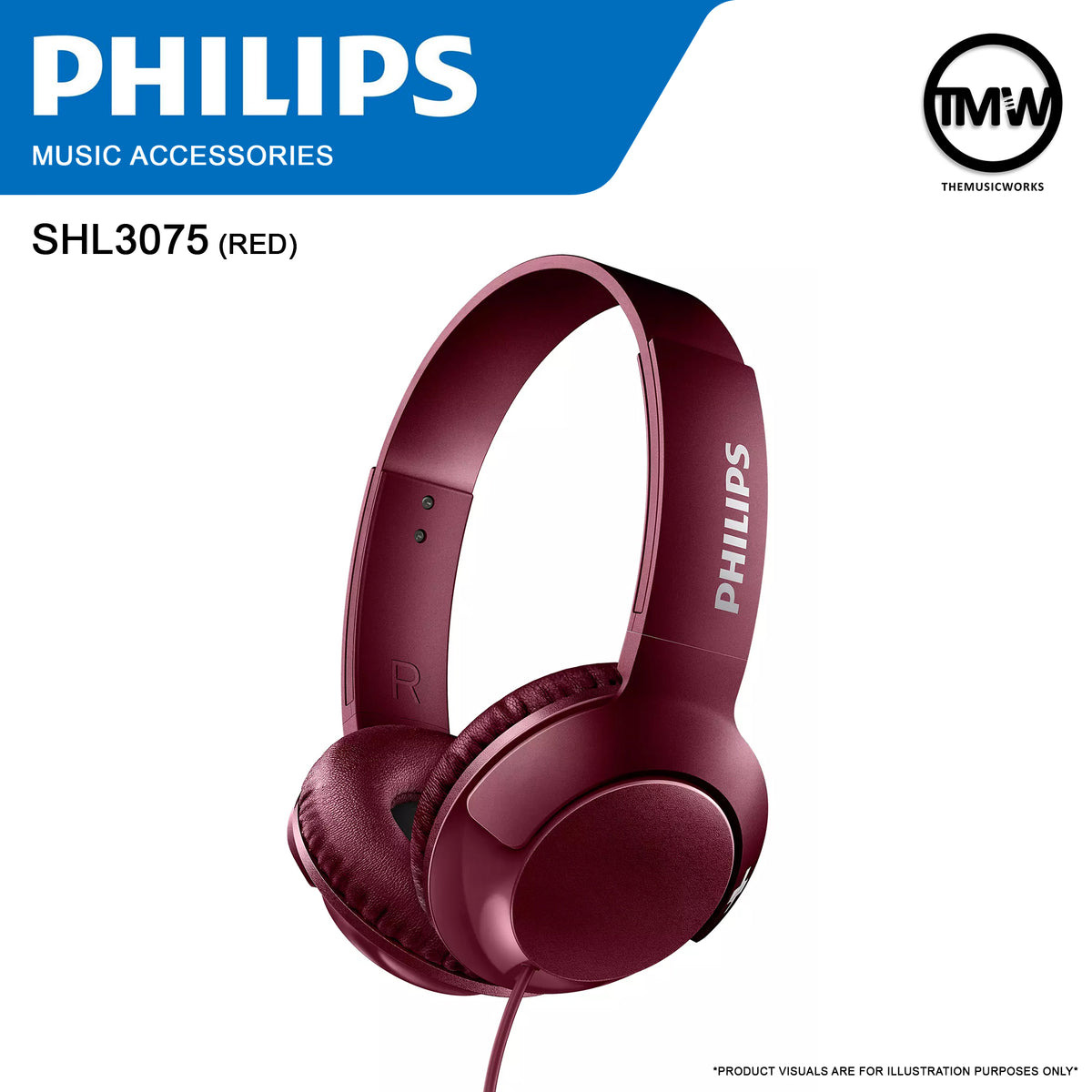 Philips SHL3075 On-Ear Headphones