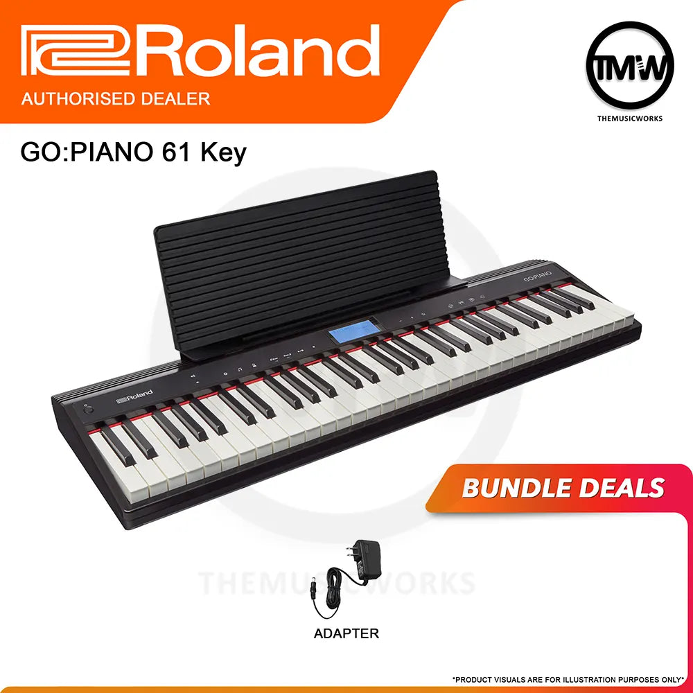 Roland GO:PIANO-61 Electronic Keyboard