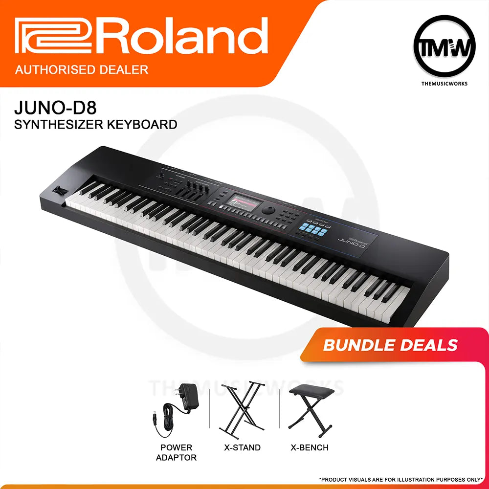 Roland Juno-D8 Synthesizer Keyboard