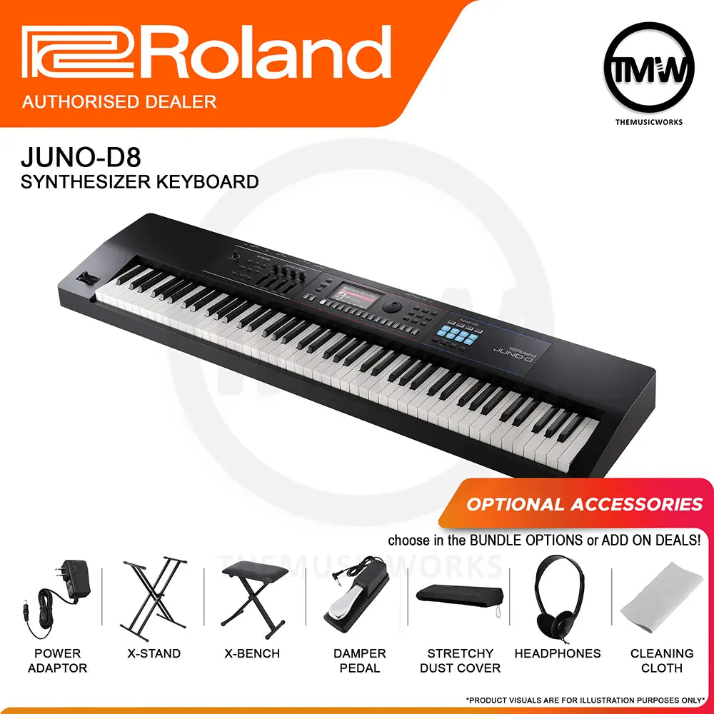Roland Juno-D8 Synthesizer Keyboard