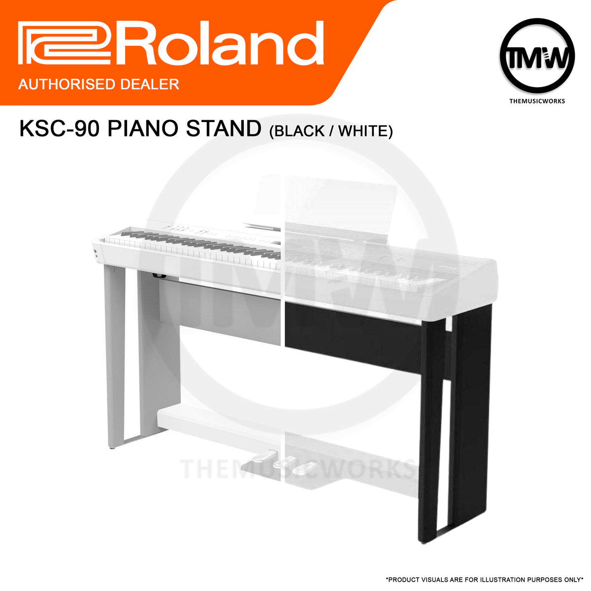 Roland KSC-90 Digital Piano Stand
