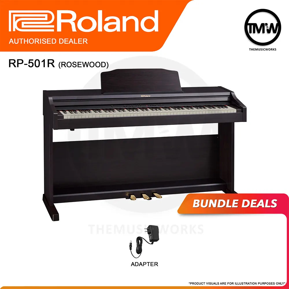 Roland RP501R Upright Digital Piano