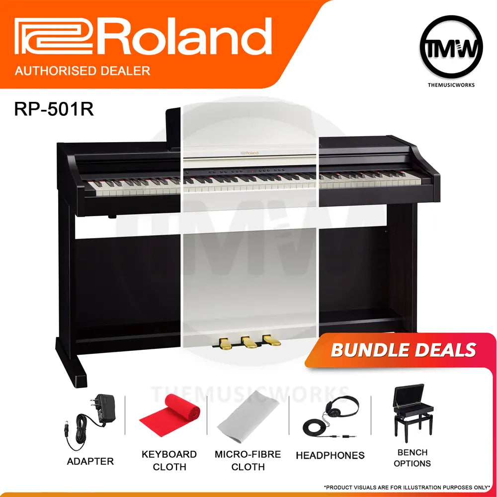 Roland RP501R Upright Digital Piano