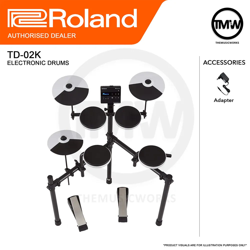 Roland TD-02K Electronic V-Drums