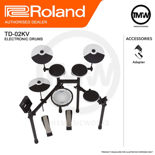 Roland TD-02KV Electronic V-Drums