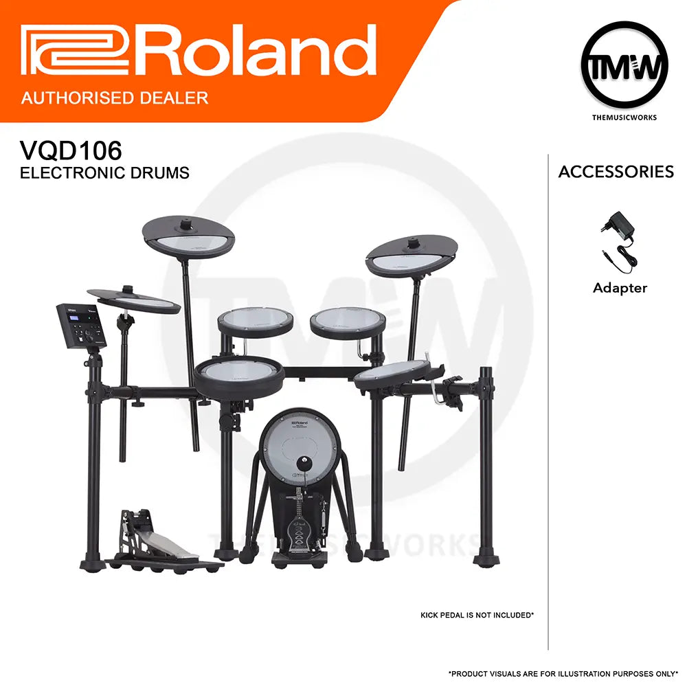 Roland VQD106 Electronic Drums