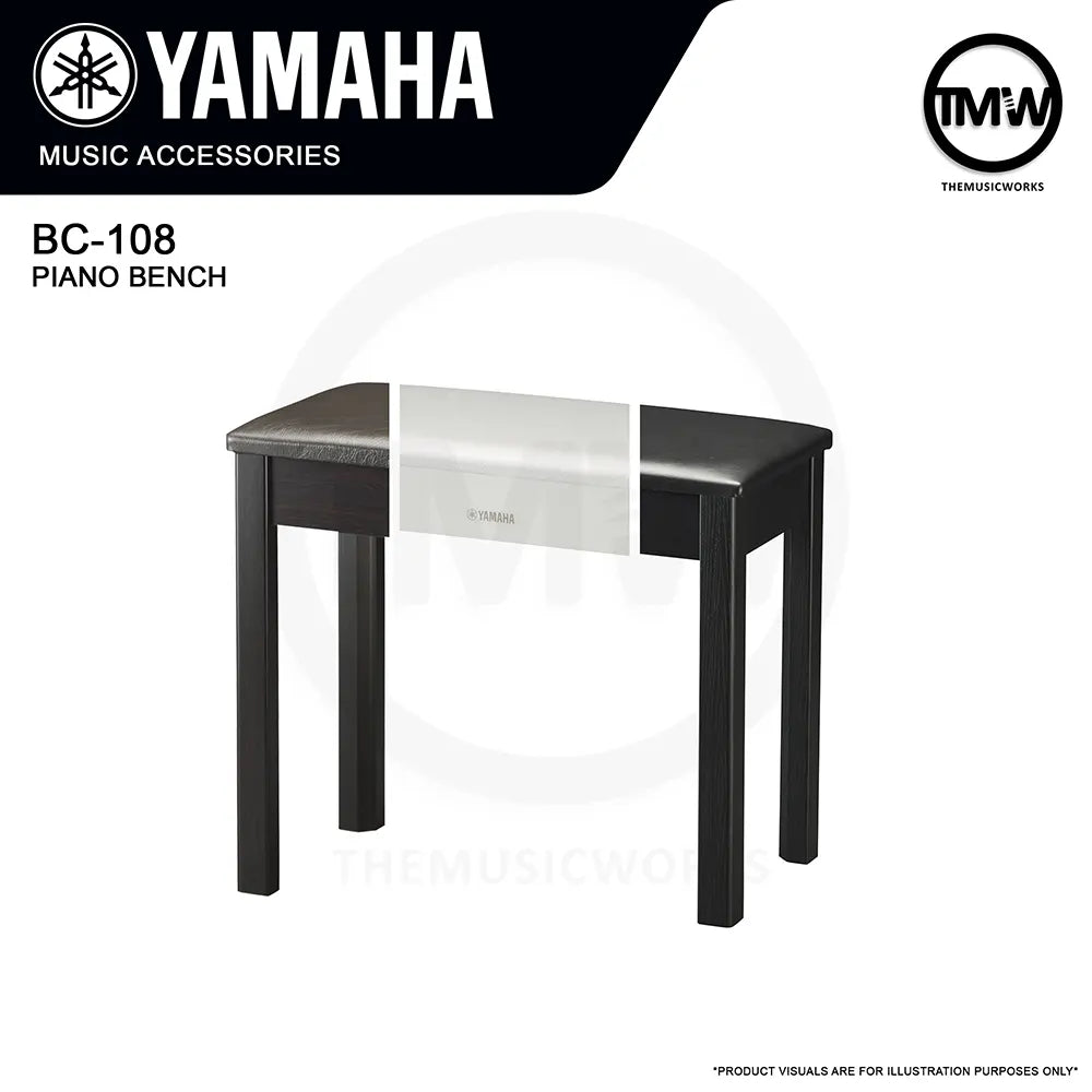 Yamaha BC-108 Piano Bench