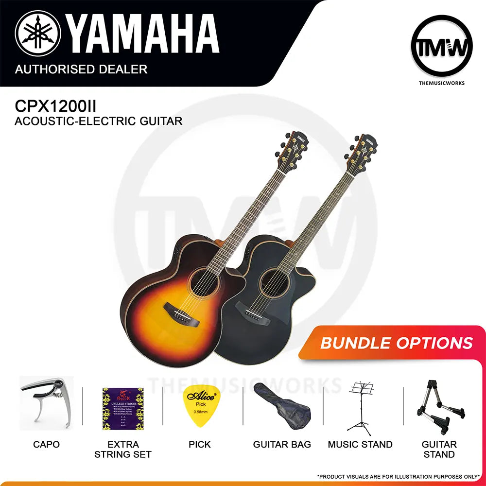 Yamaha CPX1200II Acoustic-Electric Guitar