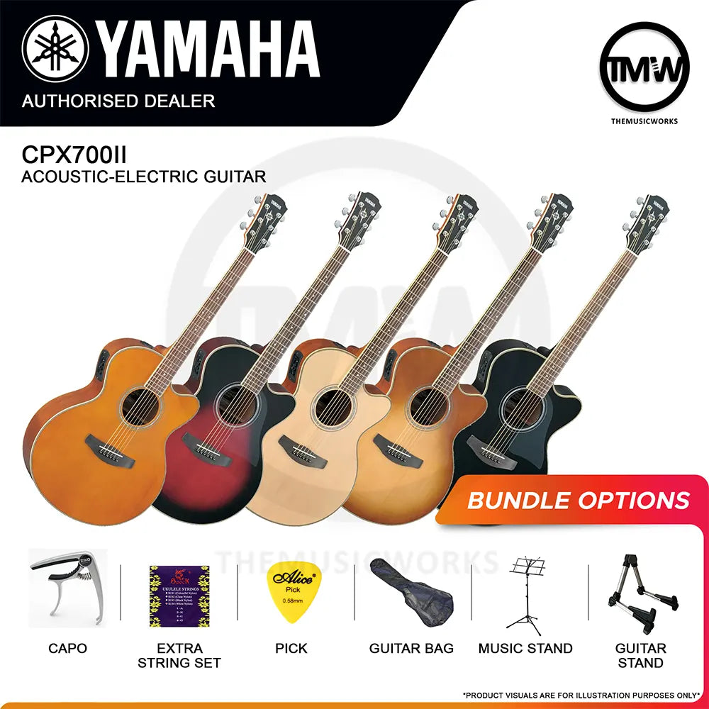 Yamaha CPX700II Acoustic-Electric Guitar