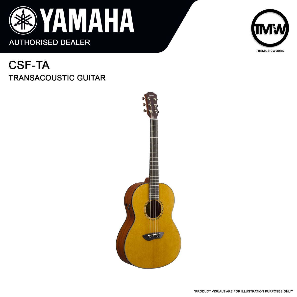 Yamaha CSF-TA TransAcoustic Guitar