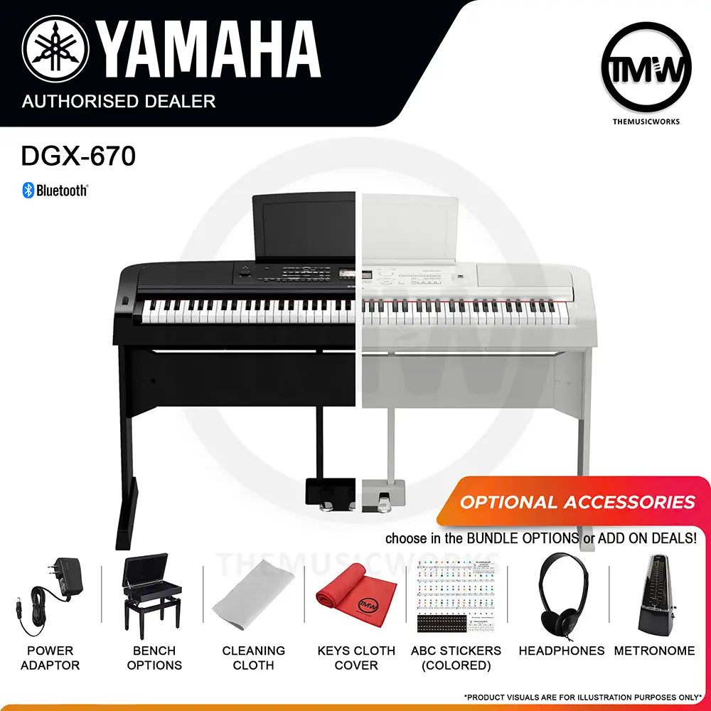Yamaha DGX-670 Digital Piano
