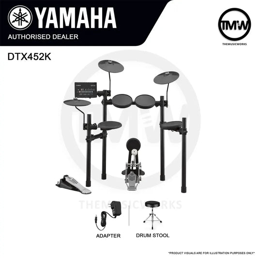 Yamaha DTX452K Electronic Drum Set