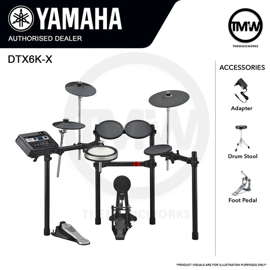 Yamaha DTX6K-X Electronic Drum Set