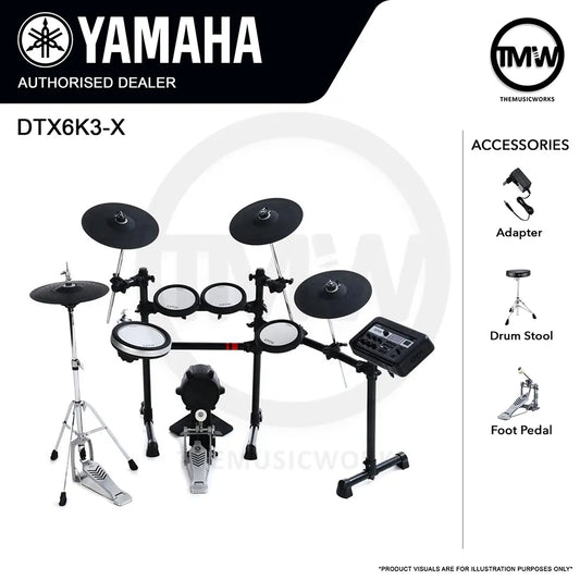 Yamaha DTX6K3-X Electronic Drum Set