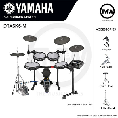 Yamaha DTX6K5-M Electronic Drums