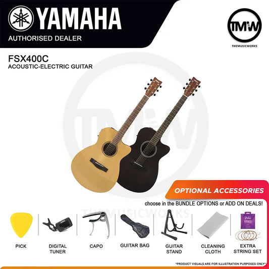 Yamaha FSX400C Acoustic-Electric Guitar