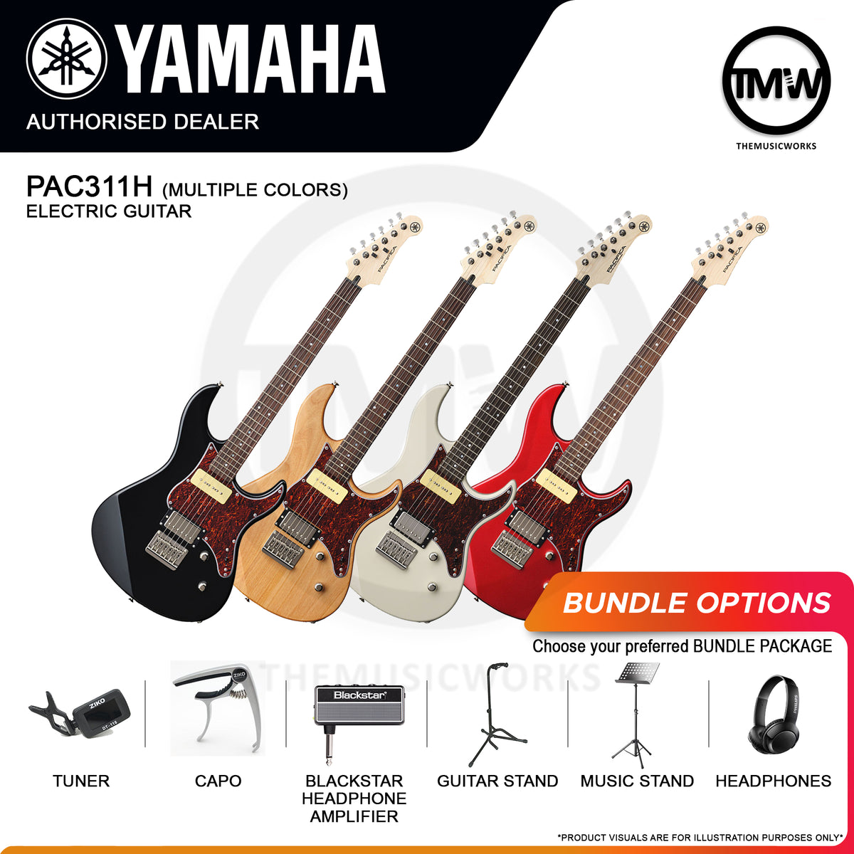 Yamaha PAC311H Electric Guitar