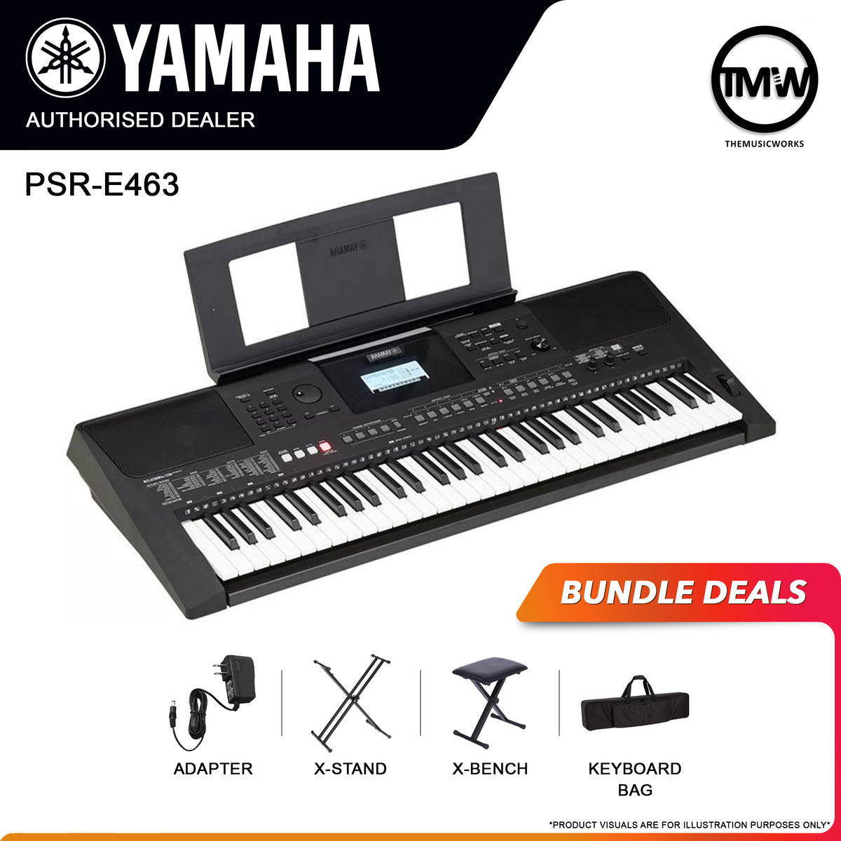 Yamaha PSR-E463 Electronic Keyboard
