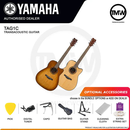 Yamaha TAG1C TransAcoustic Guitar