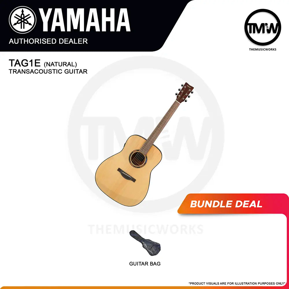 Yamaha TAG1E TransAcoustic Guitar