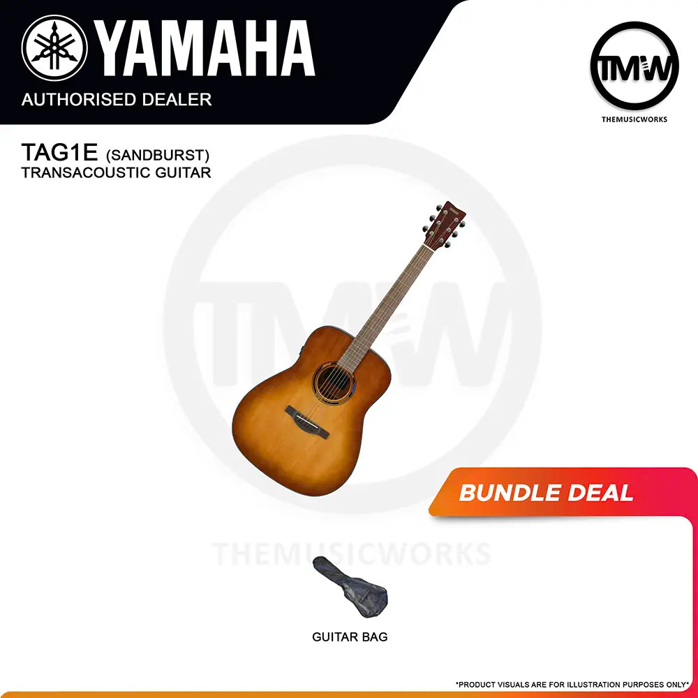Yamaha TAG1E TransAcoustic Guitar