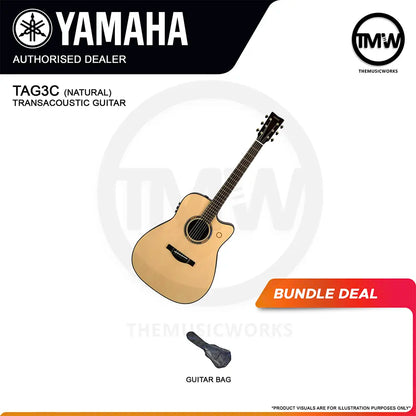 Yamaha TAG3C TransAcoustic Guitar