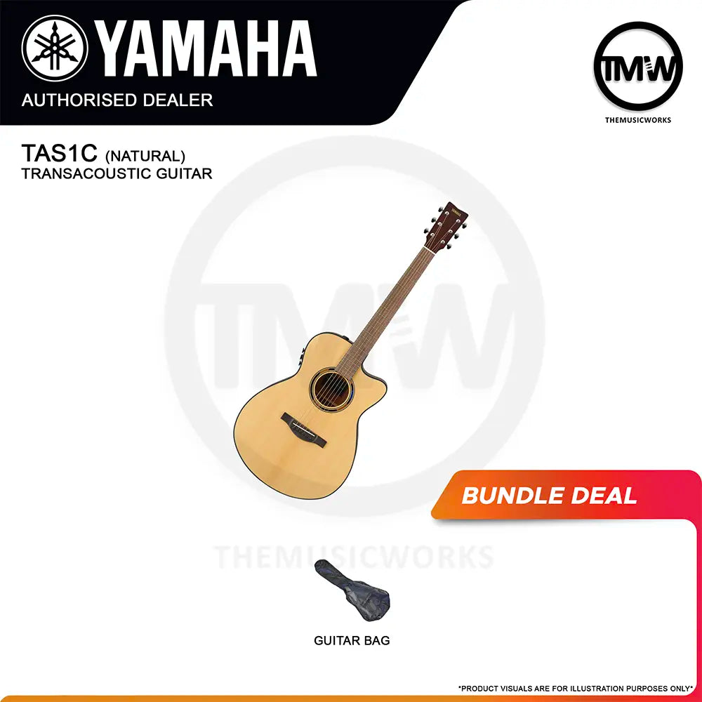 Yamaha TAS1C TransAcoustic Guitar