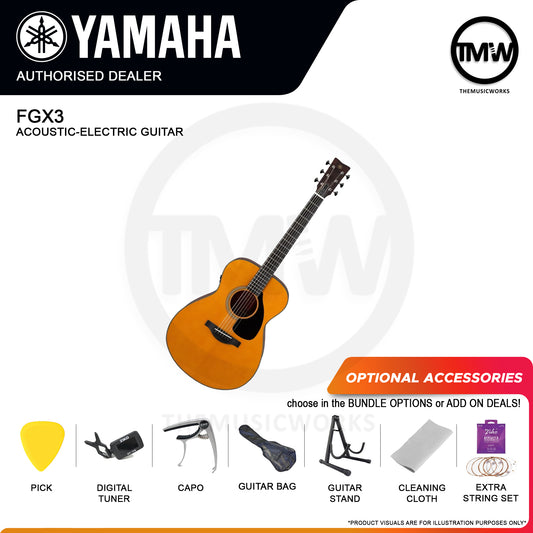 Yamaha FGX3 Acoustic-Electric Guitar