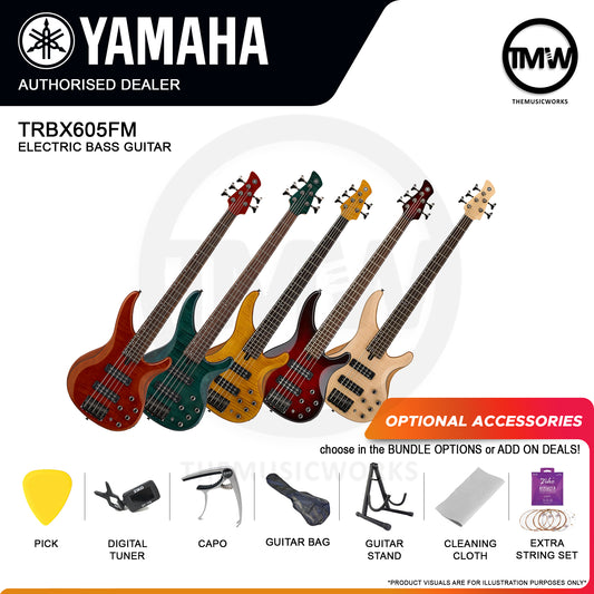Yamaha TRBX605FM Electric Bass Guitar