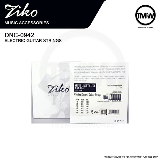 Ziko DNC-0942 Electric Guitar Strings