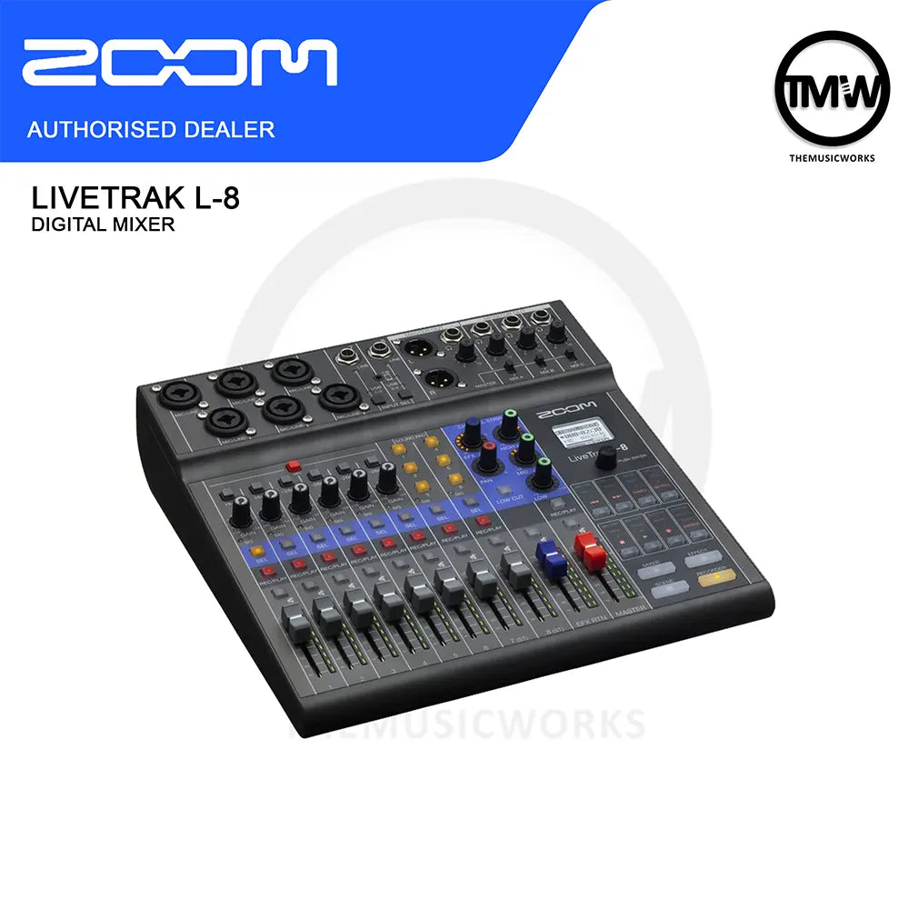 Zoom LiveTrak L-8 Mixer