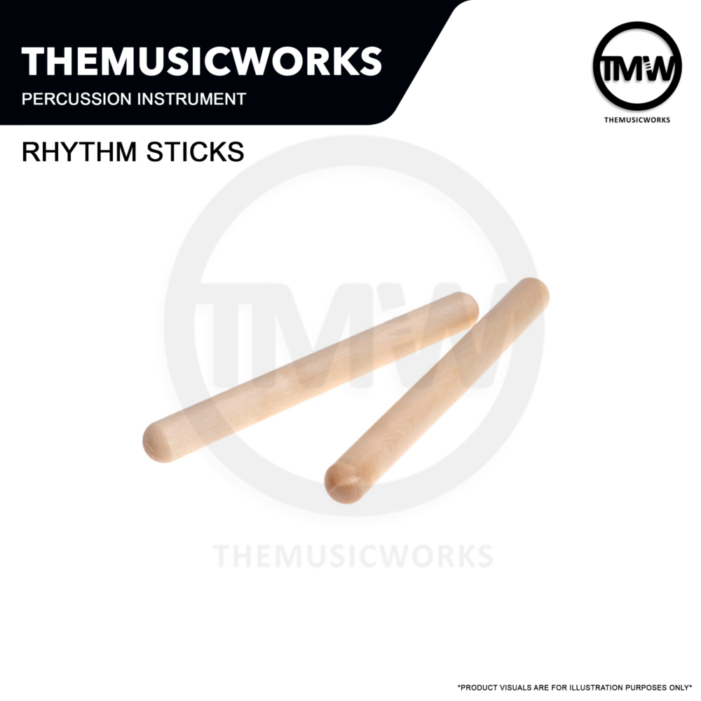 rhythm sticks wooden percussion instruments singapore tmw