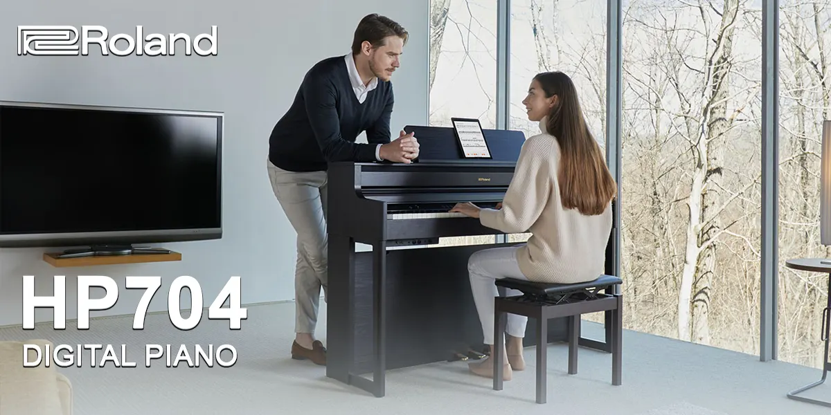 roland hp704 upright digital piano
