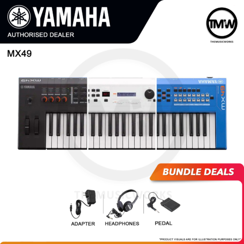 yamaha mx49 digital synthesizer keyboard singapore
