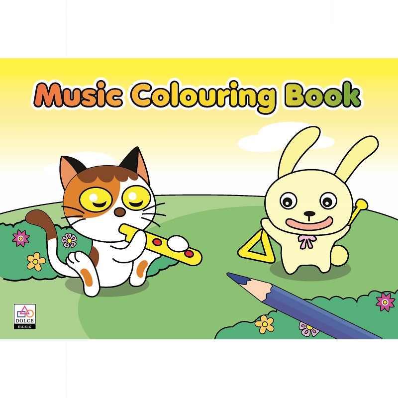 Music Colouring Book 1