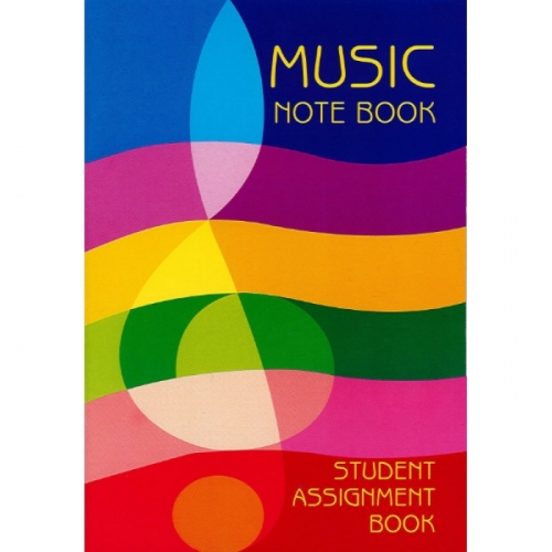 Music Note Book Student Assignment Book