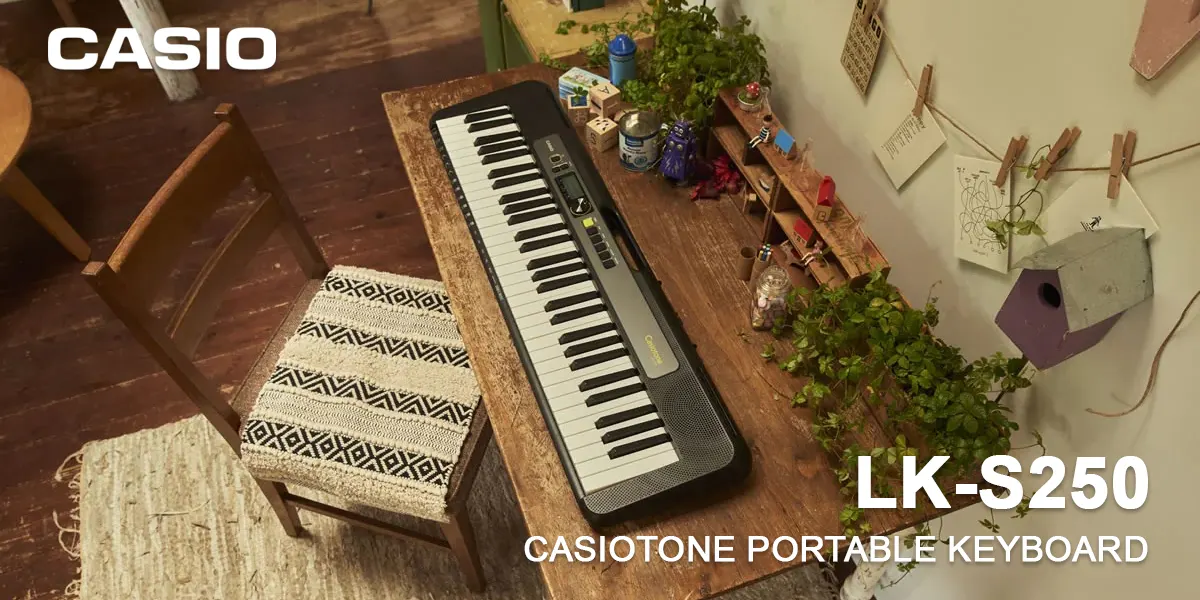 Casio LK-S250 Casiotone Lighting Portable Keyboard