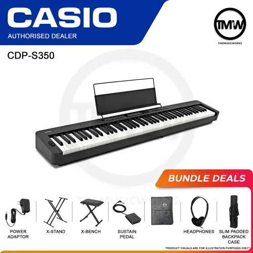 casio cdp-s350 digital piano tmw singapore