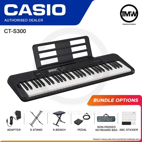 casio ct-s300 portable digital keyboard singapore tmw