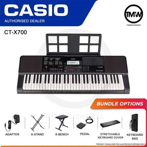 casio ct-x700 arranger keyboard tmw singapore