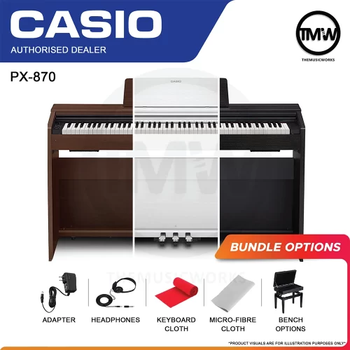 casio px-870 home digital piano 88 keys singapore tmw