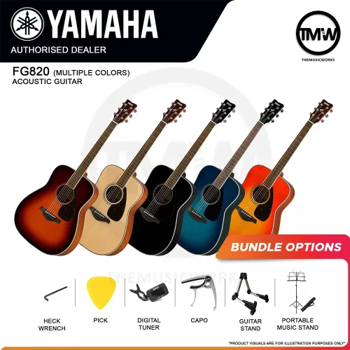 yamaha fg820 acoustic guitar tmw singapore