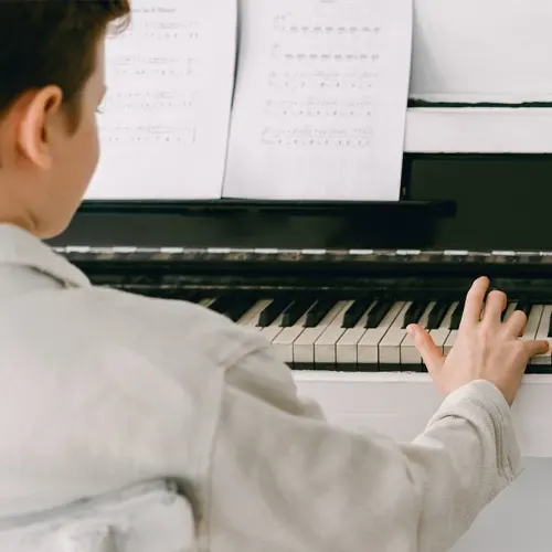 make it as a hobby to motivate your kid to learn the piano