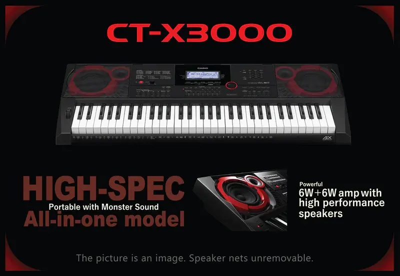 casio ct-x3000 features