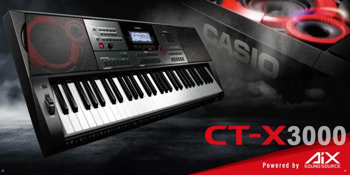 casio ct-x3000 portable arranger keyboard
