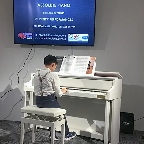 piano student recital at tmw music school